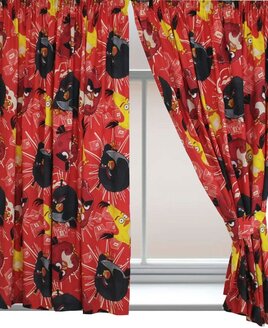 Angry Birds TNT Curtains - Red 54s