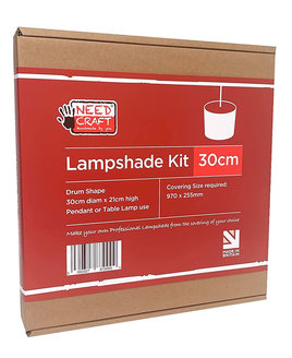 Lampshade Making Kit 30cm - Drum Shape