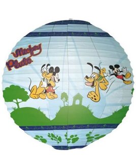 Mickey Mouse and Pluto, Large 34 cm Paper Lantern