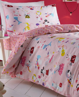Unicorn Bedding Toddler Junior/Cot Bed 120x150cm with 1 Pillow Cover 40x60cm for Girls and Boys Microfiber Polyester Bedding Sets Bedsure Duvet Cover Set Cot Bed 