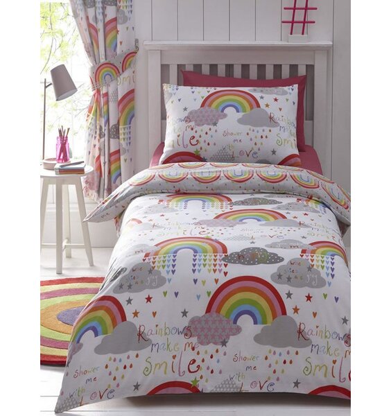Clouds and Rainbows King Size Bedding