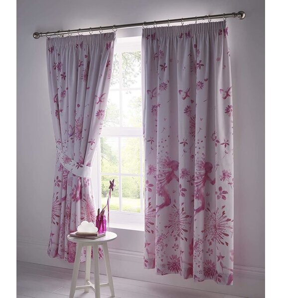 Fairy Princess Curtains 72s Pink