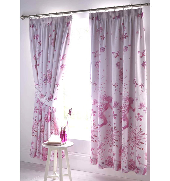 Fairy Princess Lined Curtains 54s