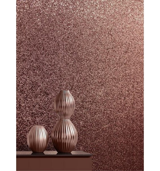 Catherine Lansfield Rose Gold Sparkly Wallpaper