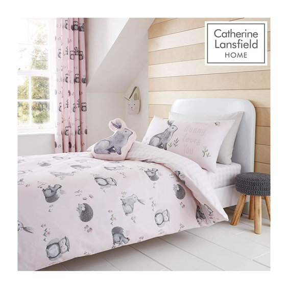 catherine lansfield bunny bedding