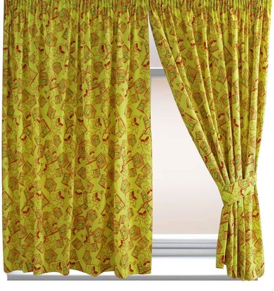 Angry Birds, Yellow Curtains - Fierce 54s