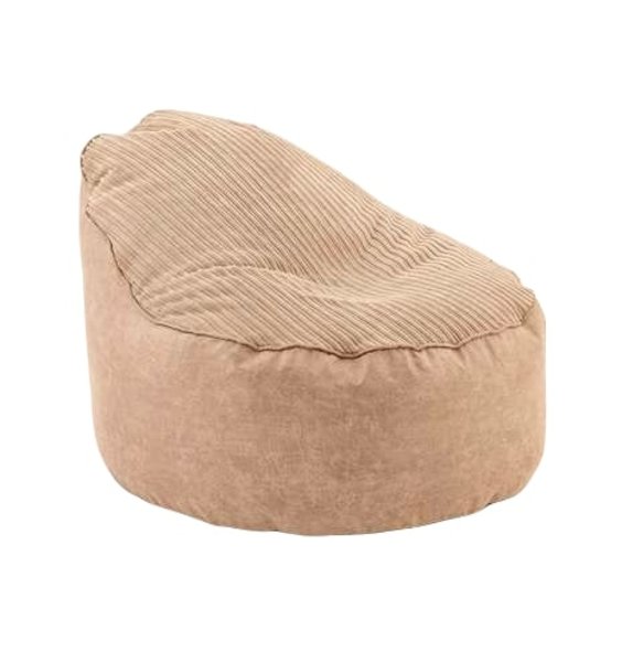 Jumbo Cord Opal Adult Sized Bean Bag Chair Beanbag - Latte