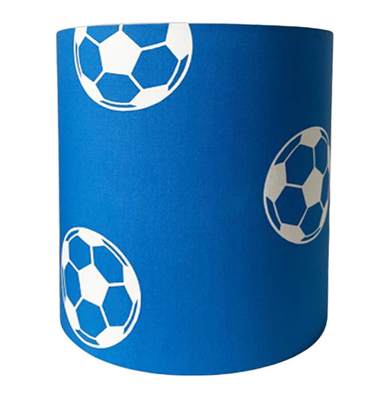 Football Blue Fabric Pendant Light Shade