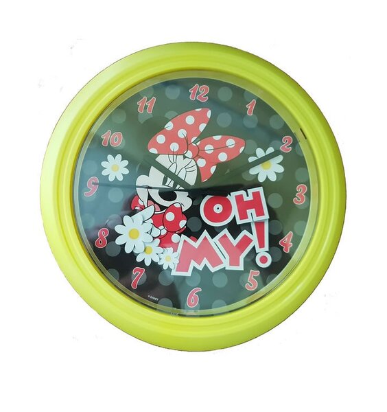 Minnie Mouse Wall Clock - Oh My