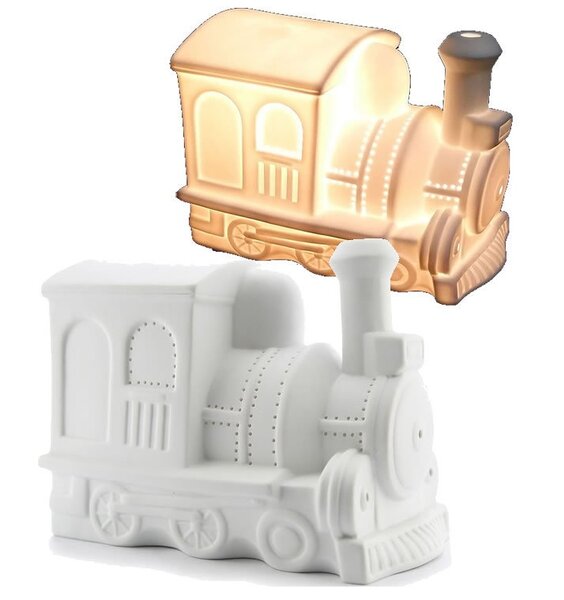 Train Night Light - 3d Ceramic