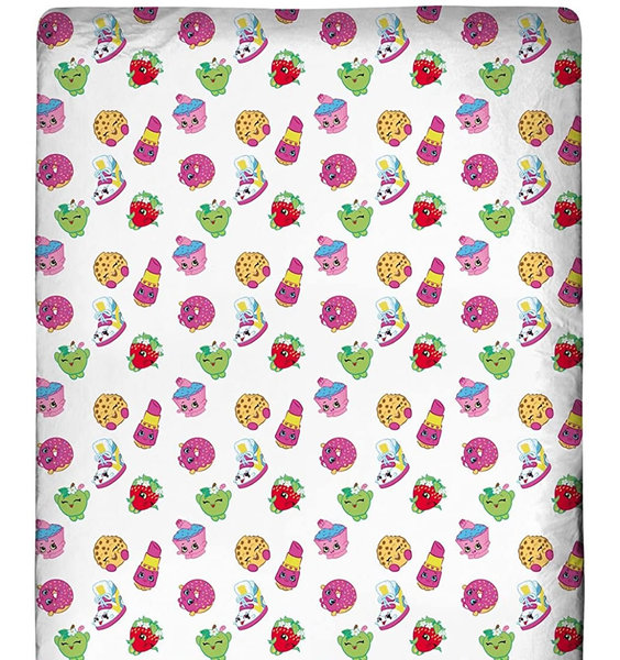 Shopkins Single Fitted Sheet - Trolley