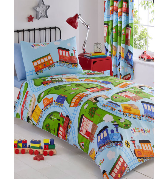 Lampshades Ideal To Match Children`s Transportation Bedding Sets & Duvet Covers 