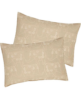 Catherine Lansfield Elephant Easy Care Pillowshams