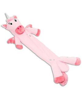 Unicorn, Long Hot Water Bottle - Pink
