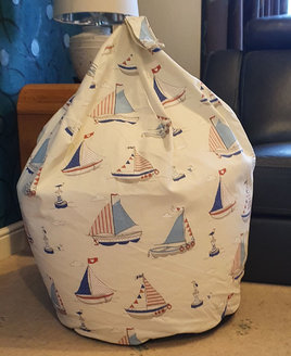Sailing Boats Bean Bag