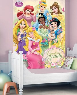 Disney Princess Wall Mural - 158 x 232 cm