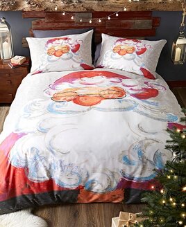 Santa Claus, Christmas Themed Single Bedding