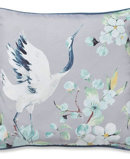 Catherine Lansfield Heron Cushion Cover Grey, 43x43cm