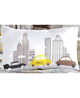New York Yellow Taxi Oblong Cushion