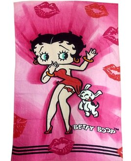Betty Boop Beach Towel - 70 x 140 cm