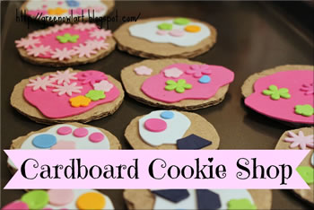 Cardboard Cookies / Biscuits from Green Owl Art