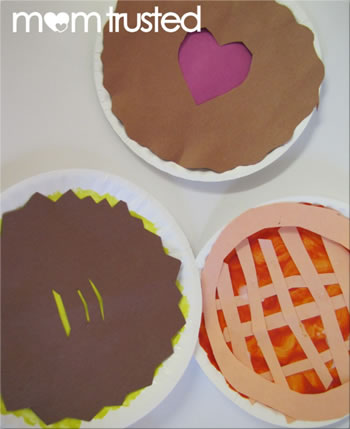 Paper Plate Pies from Early Learning