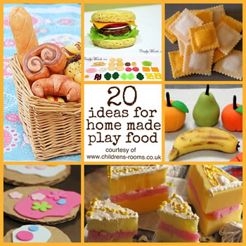 20 Ideas To Make Your Own Play Food